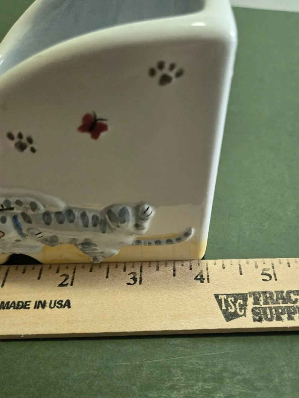 Ceramic Kitty Desk Organizer